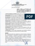 Decreto Prefeitura de Óbidos