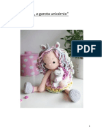 Boneca Lou Com Unicórnio by Ricorumi Amigurumi