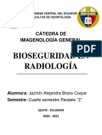 Bioseguridad en Radiología Deber 4