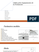 Parâmetros Medidos Pelos Equipamentos de Inspeção de Via Permanente