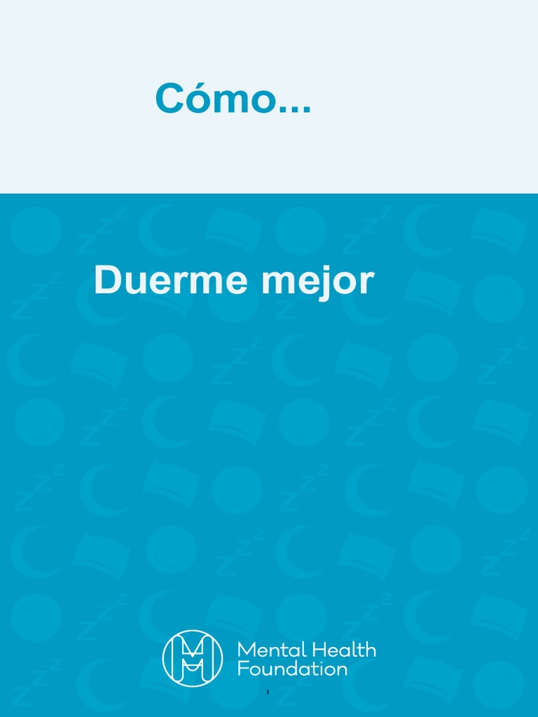 Como Dormir Mejor En Es Pdf Dormir Ronquidos