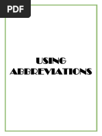Physical Therapy Abbreviations List | PDF | Physical Therapy ...