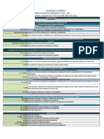 Calendario académico UG 2022-2023