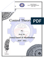 Control Theory II Lecture by Prof. Dr. Yousif Al Mashhadany