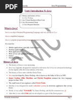 CH - 1 - Introduction To Java
