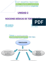 Unidad 2 - Nociones Básicas en Toxicología - DR Horacio Trapassi