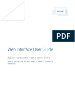 Web Interface User Guide
