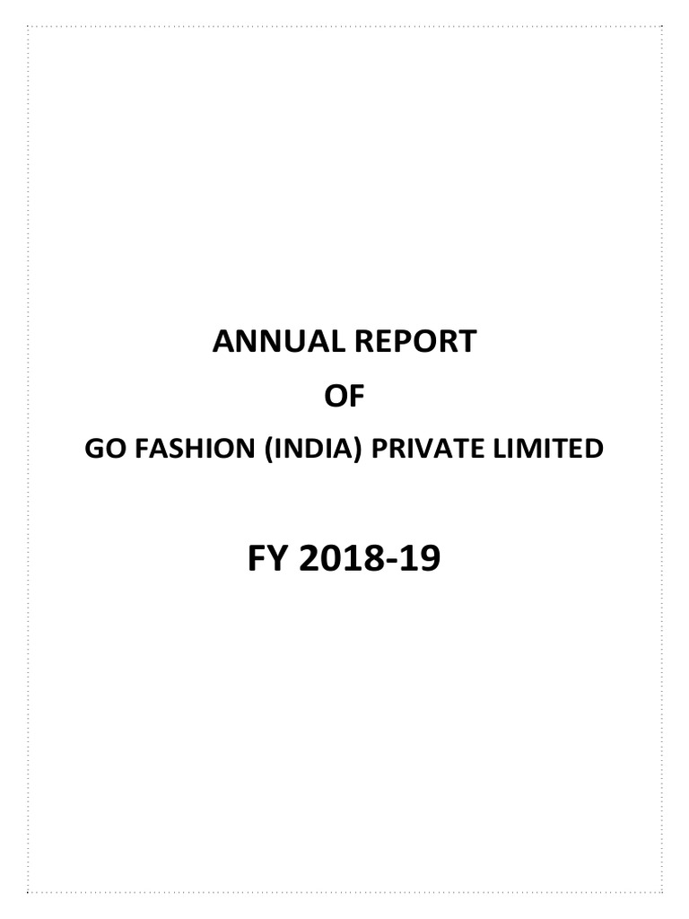 Annual Report 2018 19 | PDF
