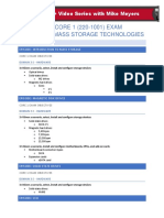 COMPTIA A+ CORE 1 (220-1001) EXAM Chapter 8: Mass Storage Technologies
