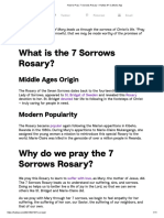 How To Pray - 7 Sorrows Rosary - Hallow - #1 Catholic App