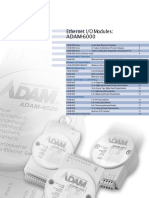 Ethernet I/O Modules: ADAM-6000: Communication Controller Wireless LAN Input/Output Ethernet Networking