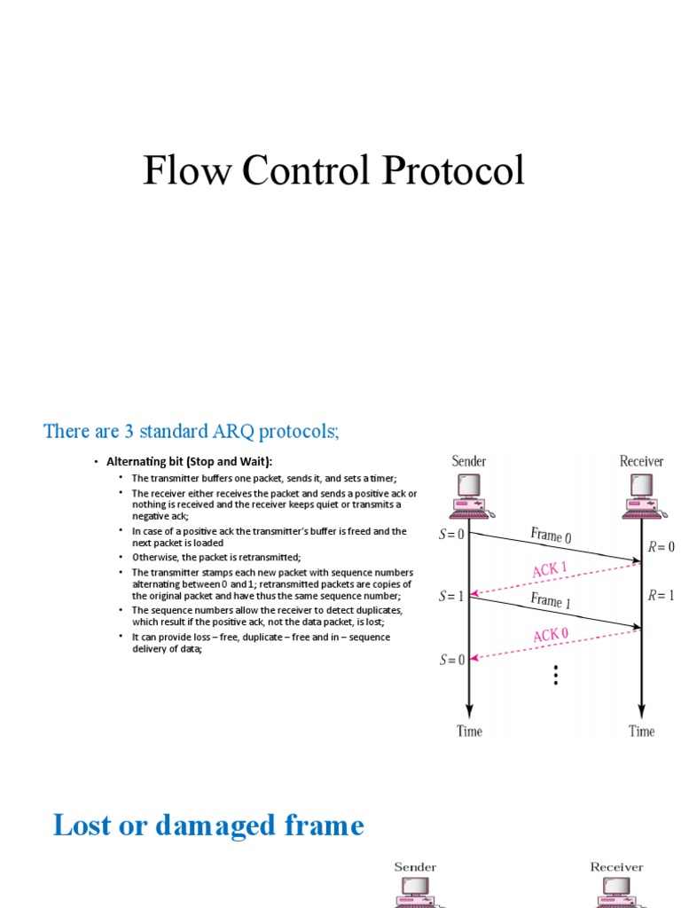 Flow Control Protocol | PDF | Transmission Control Protocol | Internet ...