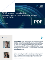 EPCA Seminar - Introduction Megatrends Driving Petrochemical Demand October 2020