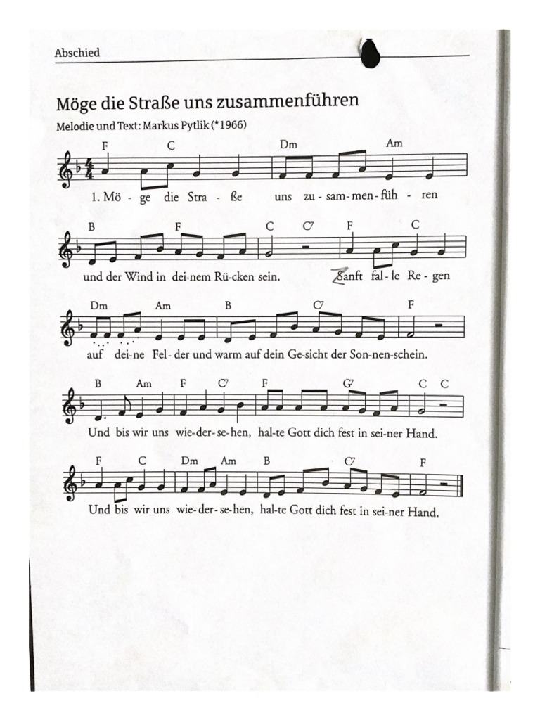 Möge Die Strasse Uns Zusammen Führen