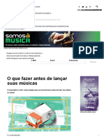 O Que Fazer Antes de Lançar Suas Músicas _ SomosMúsica