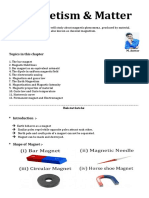 Magnetism and Matter Complete Chapter Notes