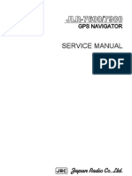 JLR-7600 JLR-7600/7 /7900 900: Service Manual Service Manual
