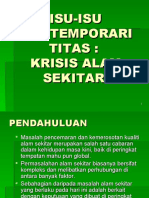 7.2 Krisis Alam Sekitar Titas