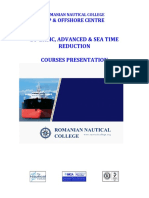 DP Basic, Advanced & Sea Time Reduction Courses Presentation