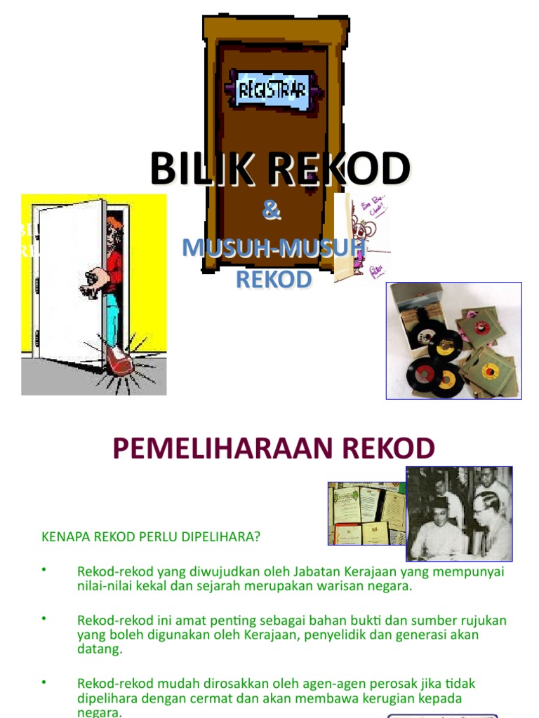 2.10 Pemuliharaan Rekod 6 | PDF