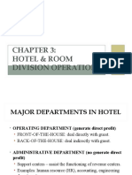 Hotel & Room Division Operation