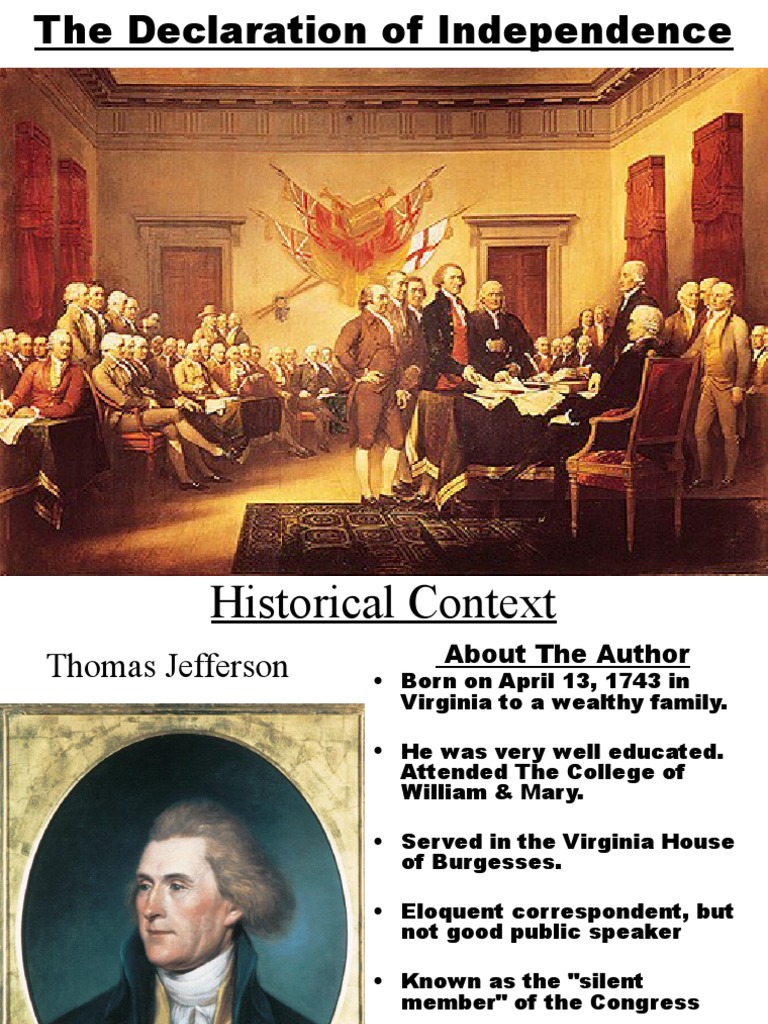 declaration of independence main point