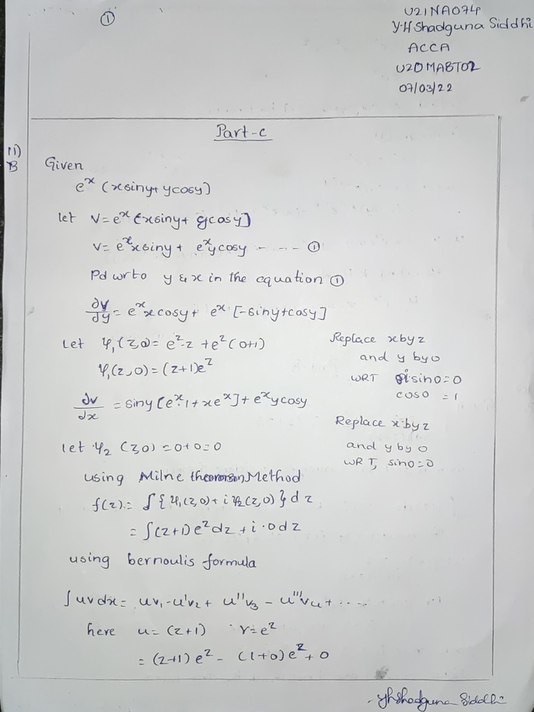 Advanced Complex Analysis Techniques | PDF