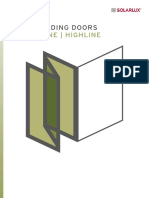 Ecoline - Highline: Bi-Folding Doors