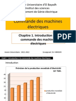 CHAPITRE 1 Introduction à La Commande Des Machines
