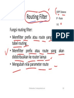 Routing Filter