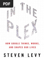 Download In the Plex by Steven Levy by Simon and Schuster SN56407365 doc pdf