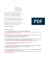 Soneto de fidelidade: amor intenso e compartilhado