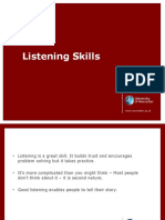 Develop Your Listening Skills with SOLER, Reflection and Summarizing