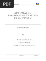 Paper Automation Regression Testing