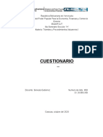 Tramites y Procedimientos Aduaneros I Nro de Lista 30