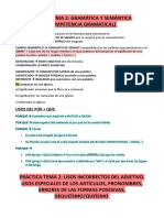 Gramática y Semántica (Competencia Gramatical)