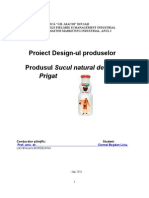 Proiectarea Ansamblului Design de Produs - Design de Ambalaj Pentru Sucul Natural de Fructe Prigat