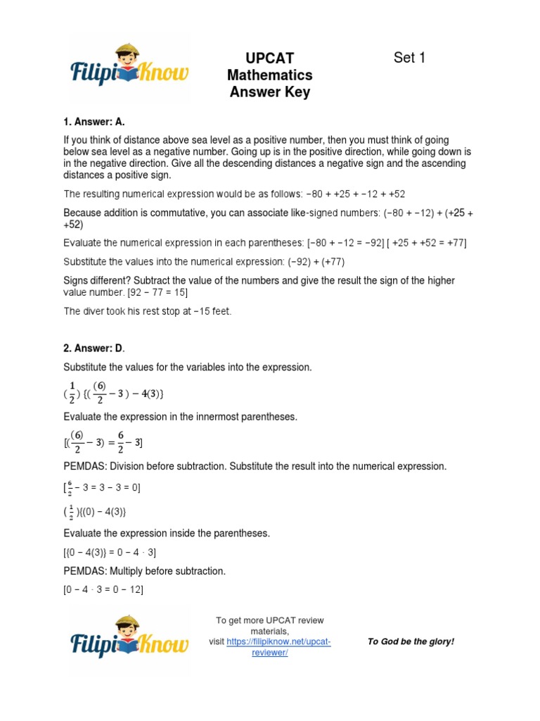 CET REVIEWER_MATH (Answers) PDF Trigonometric Functions Line