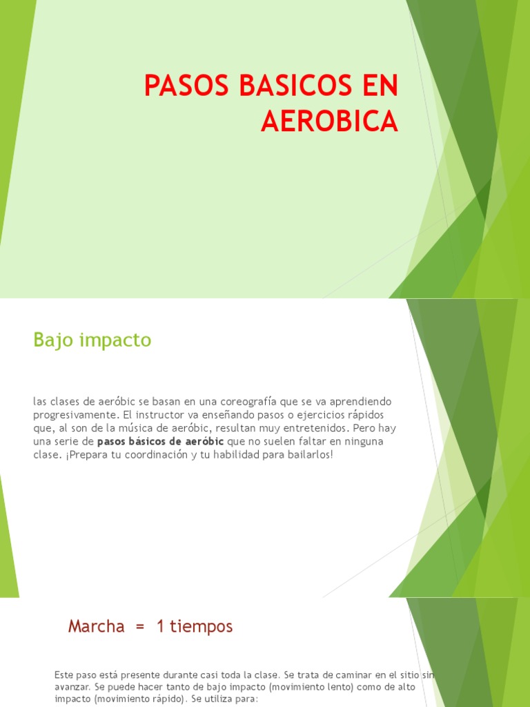 Pasos Basicos En Aerobica Pdf