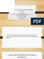 CONDICIONES DE MINIMO MATERIAL LMC EQUIPO #4