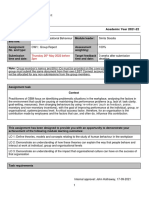 MG414 - CW1 Assignment Brief 2021-22