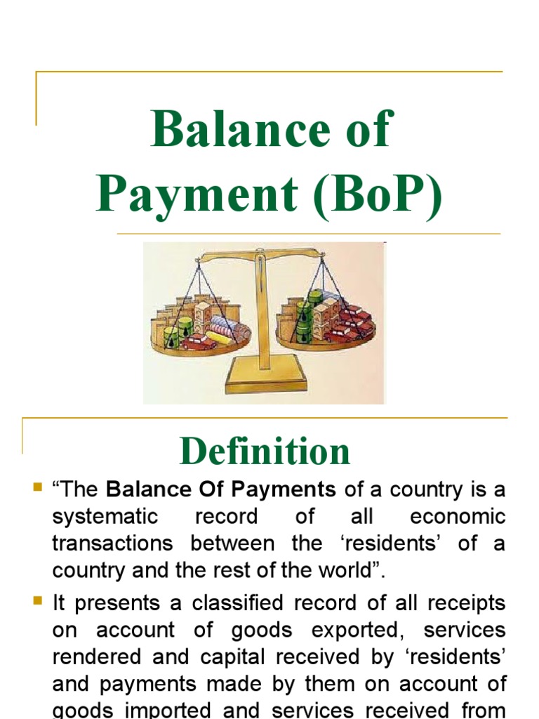 Understanding Balance of Payments | PDF | Capital Account | Balance Of ...
