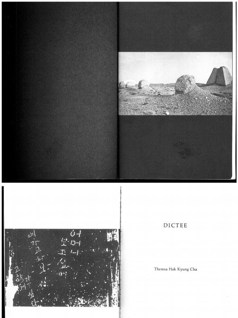 Cha - Dictee (Excerpt) | PDF