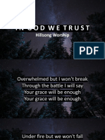 In God We Trust: Hillsong Worship