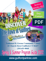 Guilford Parks & Rec Spring/Summer 2022 Guide
