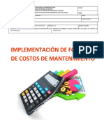 Informe de Costos - Felipe Lozano