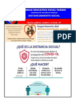 Infografía Distanciamiento Social