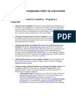 Preguntas y respuestas sobre renovación de marca