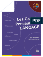 Les Grands Penseurs Du Langage-2019