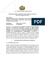 Sentencia Constitucional de Recurso Directo de Tributos, Impuestos, Tasas, Etc.